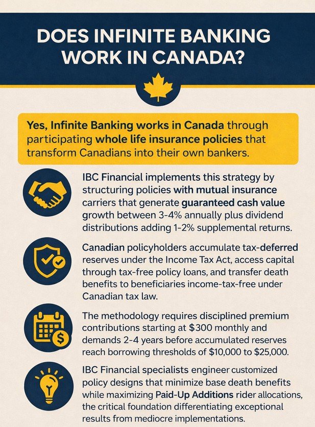 Does infinite banking work in Canada